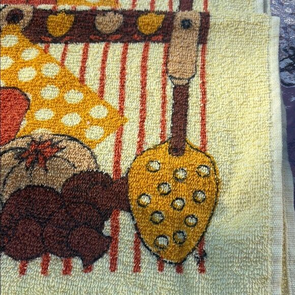 Vintage Fall Mushroom pumpkin Kitchen Towels - Picture 5 of 7